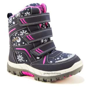 Зимові Термочеревички American Club Snow Navy з Мембраною