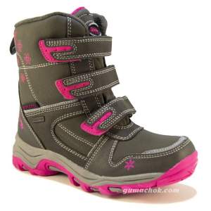 Зимові Термочеревички з Мембраною American Club Snow Grey
