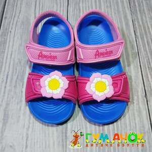 Гумові Босоніжки American Club Blue/Fuxia