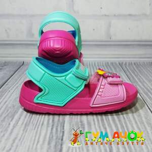 Гумові Босоніжки American Club Mint/Fuxia